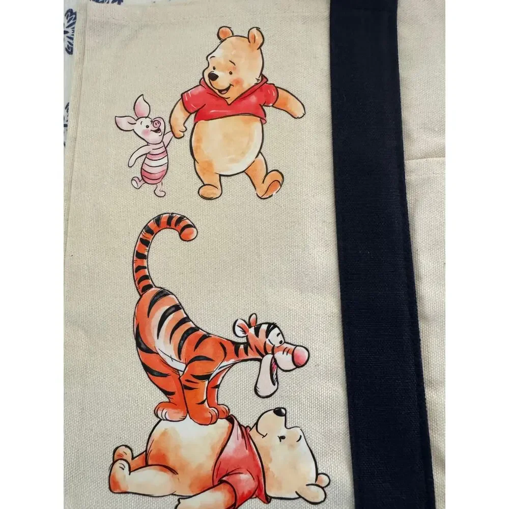 Disney Winnie Pooh Tigger Eeyore Piglet Large Custom Made Trader Joes Mini Tote
